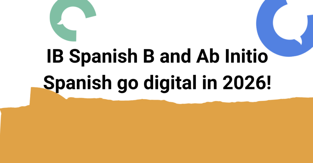 IBDP Spanish goes digital