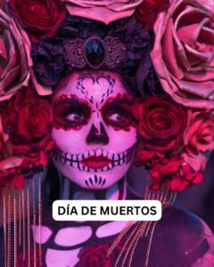 Study with me online activity about Día de Muertos – Spanish vocabulary and writing practice